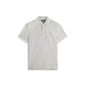 Tommy Hilfiger Regular Fit Pique Polo Shirt With Linen